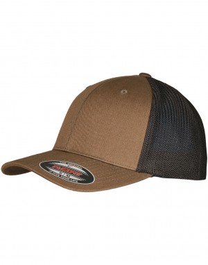 Drabužiai reklamai (Flexfit Trucker Recycled Mesh), Flexfit 6511RM