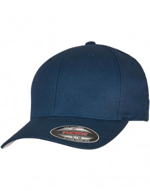 Drabužiai reklamai (V-Flexfit® Cotton Twill Cap), Flexfit 5001