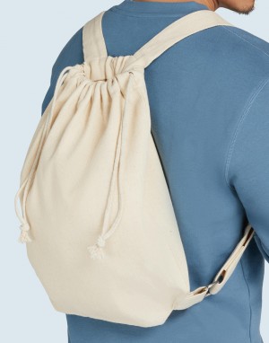 Drabužiai reklamai (Canvas Backpack Straps and Drawstring), SG Accessories - BAGS (Ex JASSZ Bags) CA-Backpack-ST