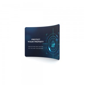 Užtrauktuko siena lenkta 300x230 cm