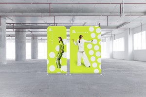Reklaminė sienelė “Vario Presto light” 60