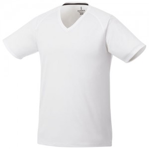 Reklaminė atributika: Amery short sleeve mens cool fit v-neck t-shirt