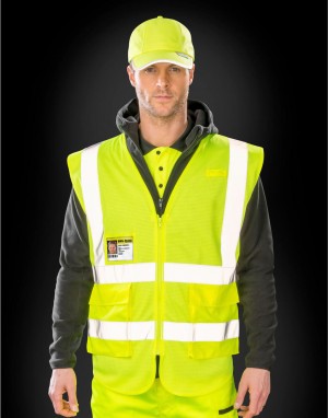 Drabužiai reklamai (Executive Cool Mesh Safety Vest)