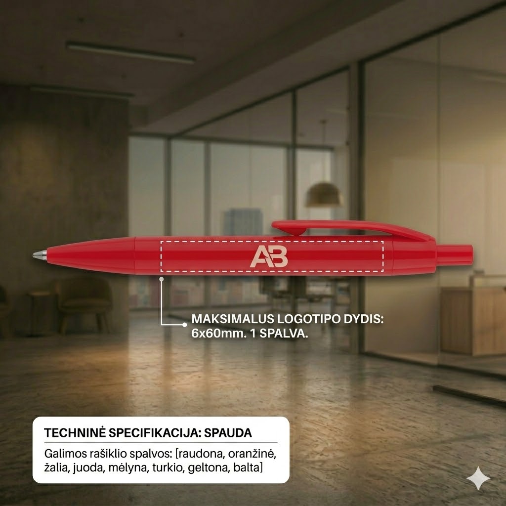 Logotipo vietos ant tu&scaron;inuko